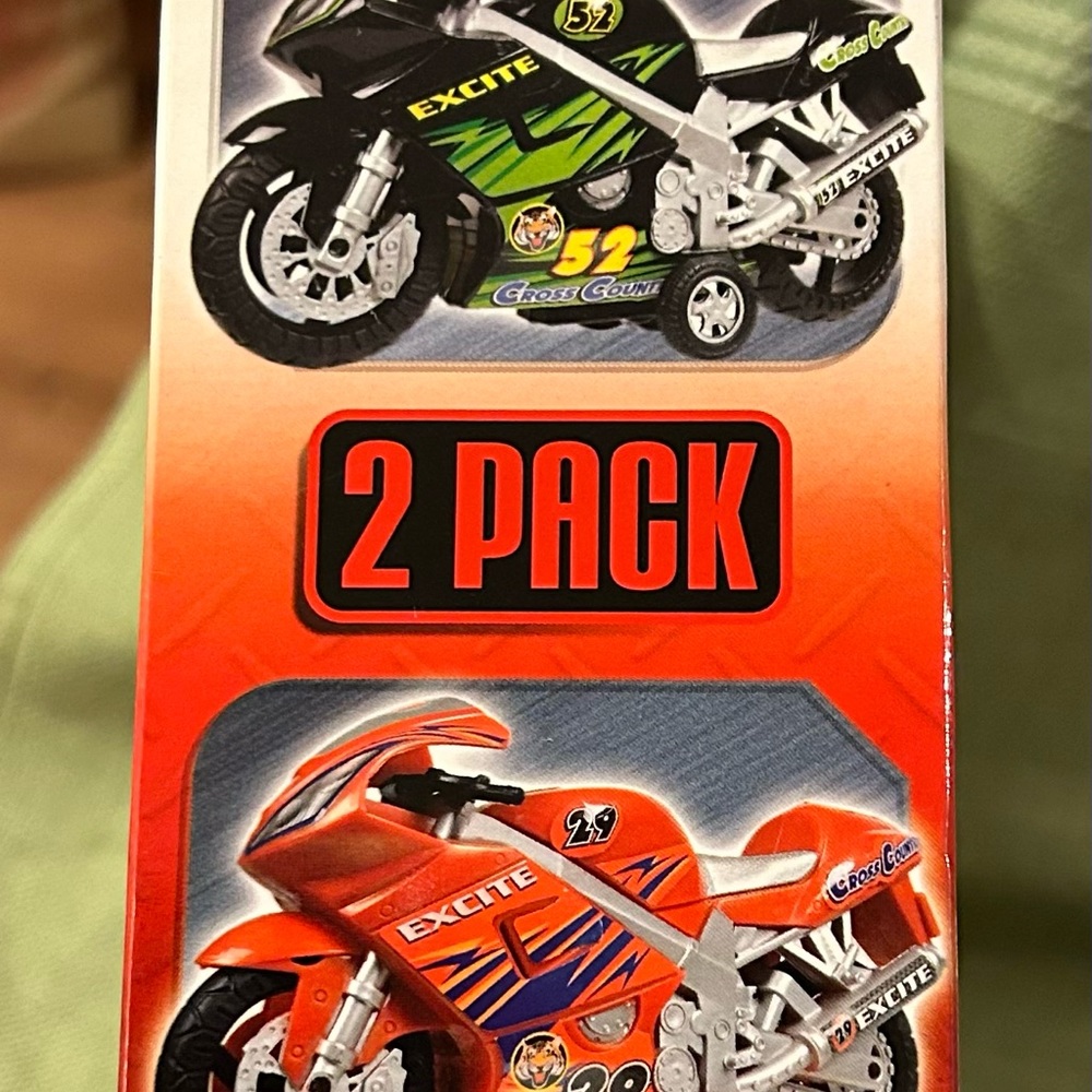 NIB-Kids Stuff Moto Racing Cycles - Picture 3 of 3